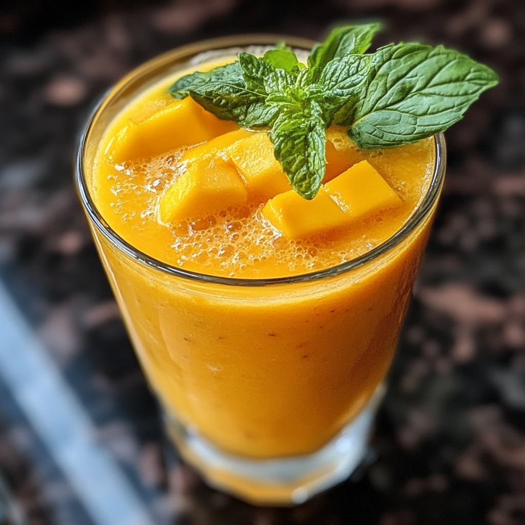 Batido de Mango – Smoothie Venezolano de Mango